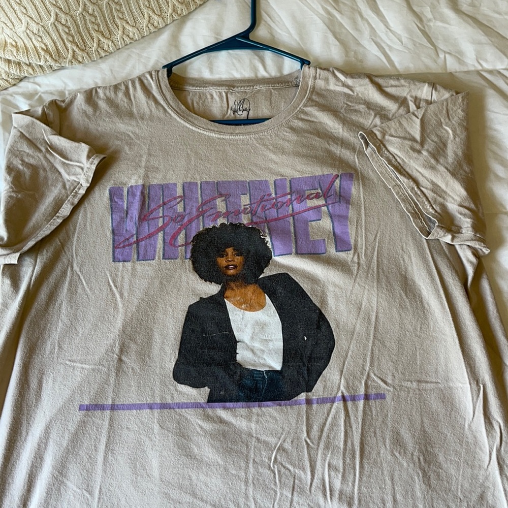 Whitney Huston tee